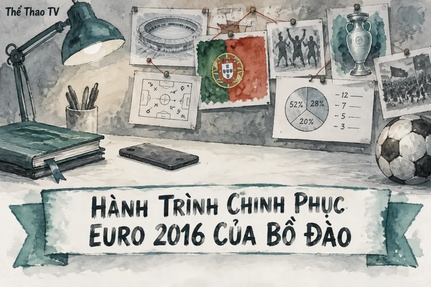 Đừng lo lắng nếu bạn chưa nắm rõ từng bước đi của Bồ Đào Nha trong giải đấu này - Bồ Đào Nha Vô Địch Euro